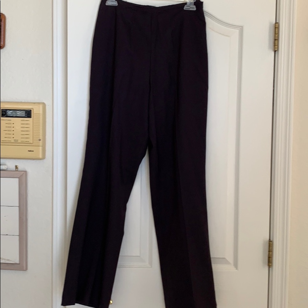 Etcetera brand slacks black wide leg style